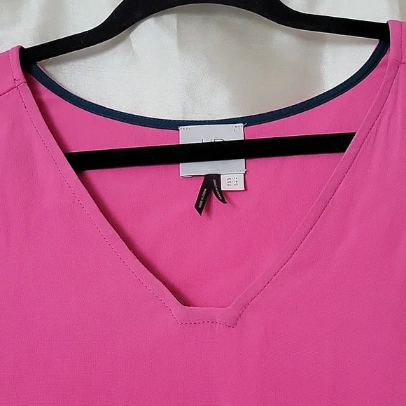 Anthropologie HD In Paris Pink Dress 10 - Picture 5 of 13